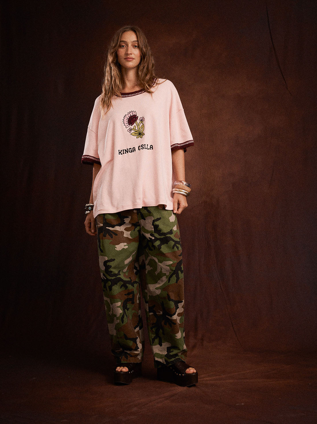 Kinga Csilla - Loto Allora Tee - Pink