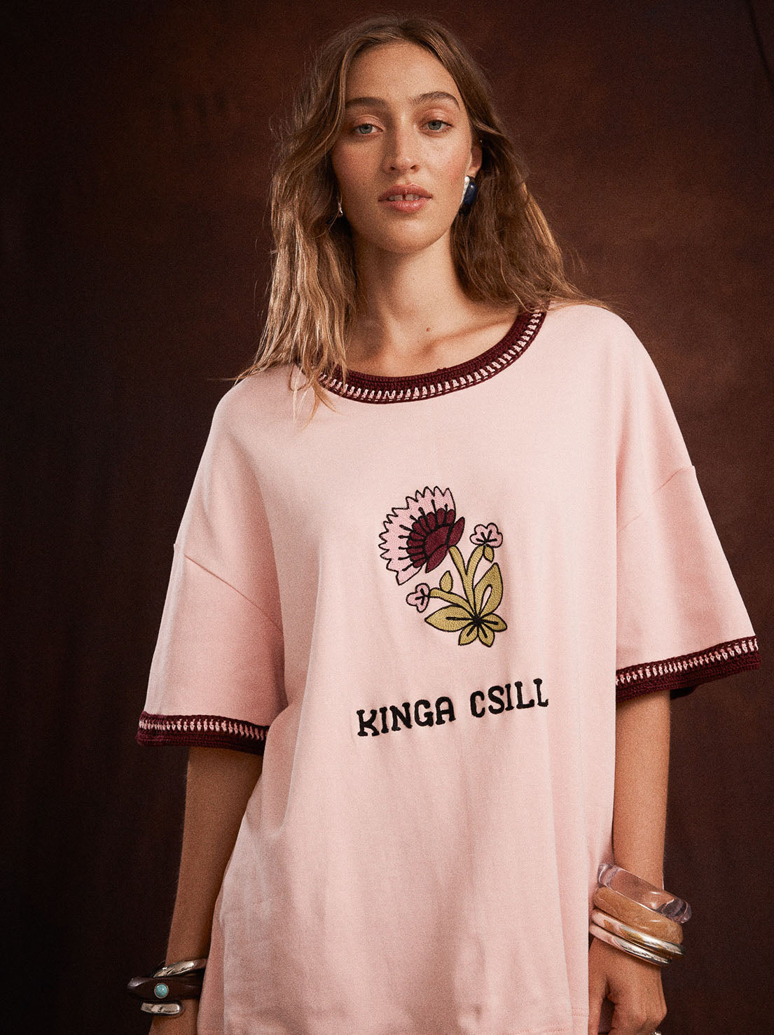 Kinga Csilla - Loto Allora Tee - Pink