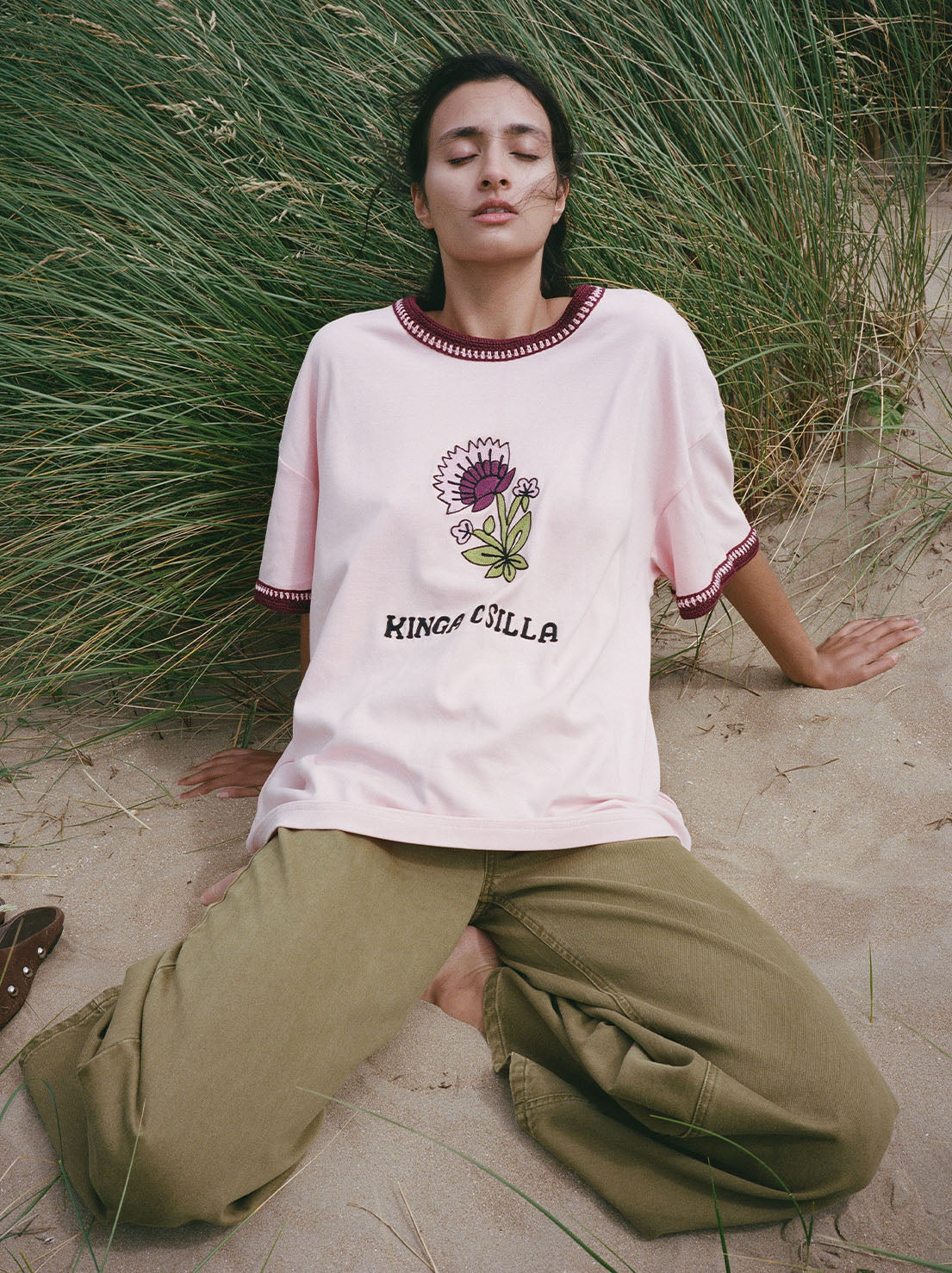 Kinga Csilla - Loto Allora Tee - Pink