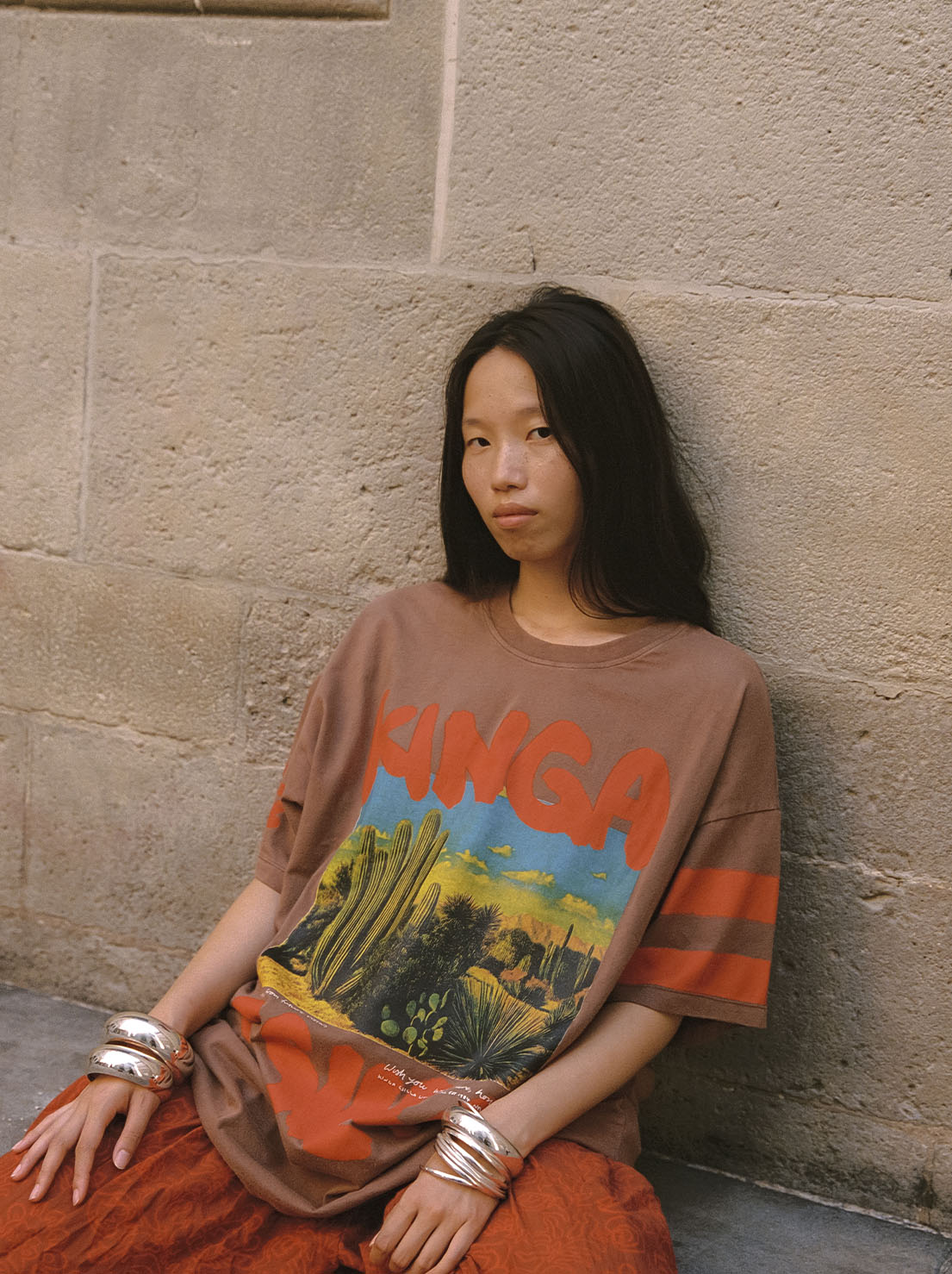 Kinga Csilla - Red Cactus OG Tee