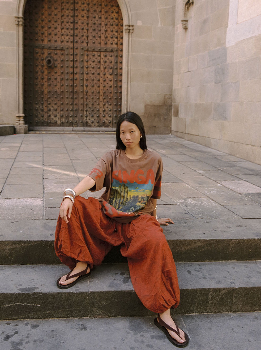 Kinga Csilla - Red Cactus OG Tee