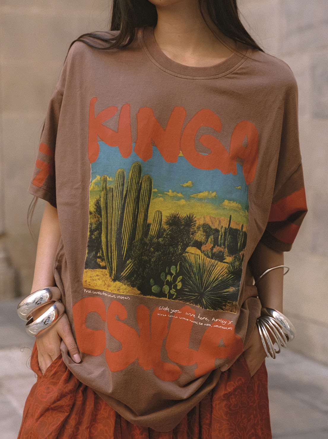 Kinga Csilla - Red Cactus OG Tee