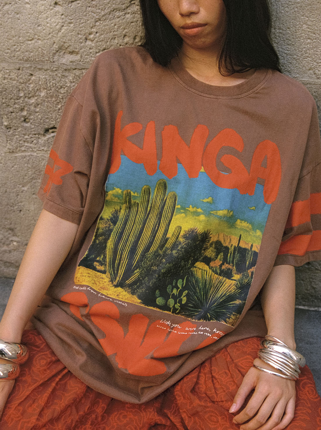 Kinga Csilla - Red Cactus OG Tee