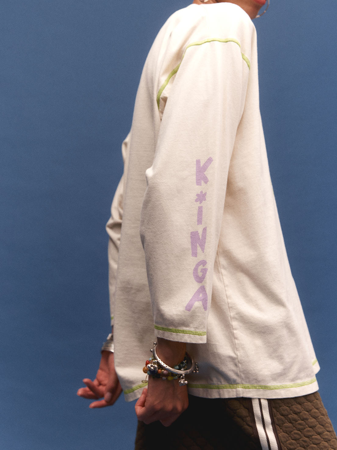 Kinga Csilla - Shisha Dolphin Tommy Tee - Cream