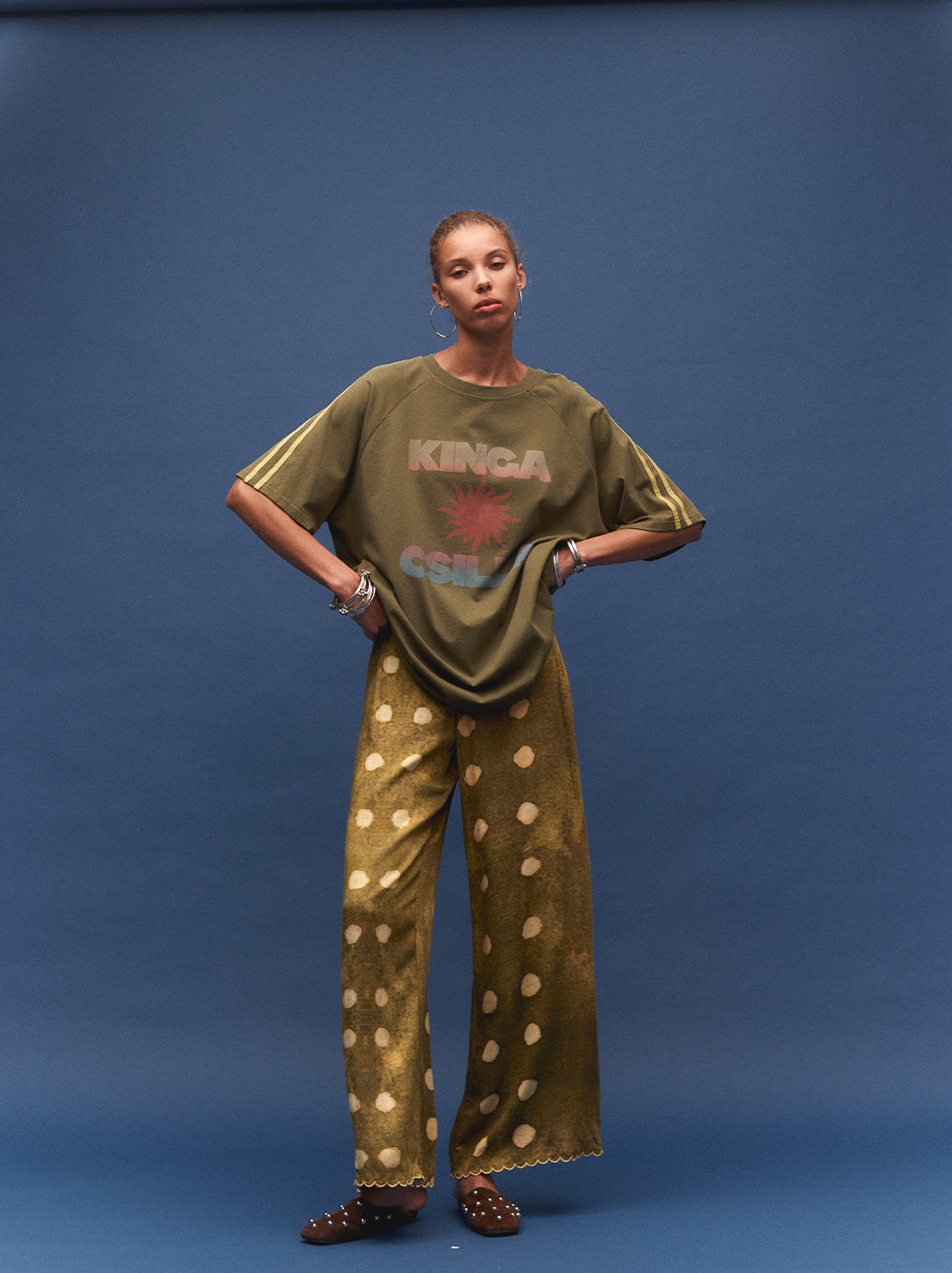 Kinga Csilla - Sunset Tee - Olive