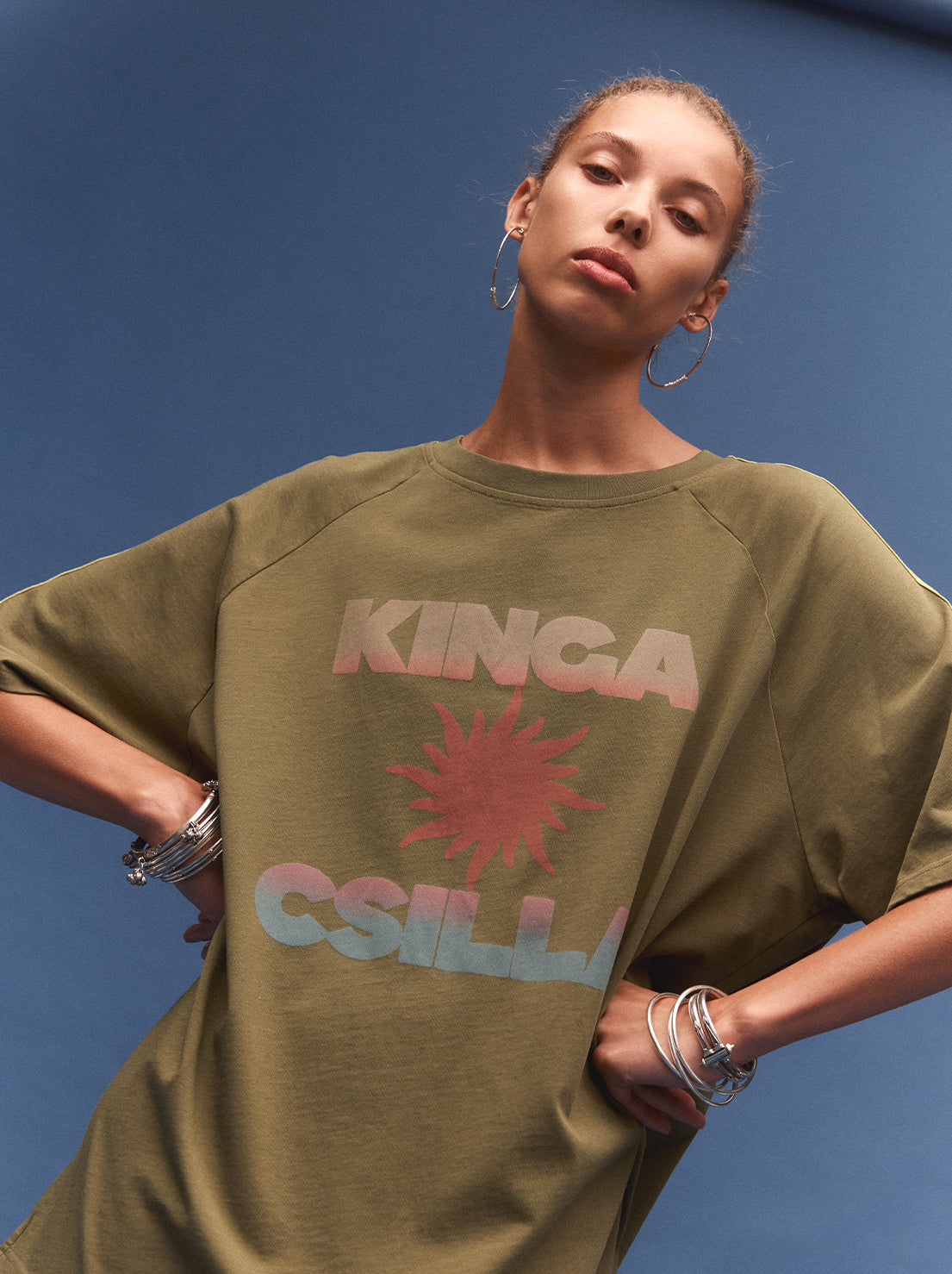 Kinga Csilla - Sunset Tee - Olive