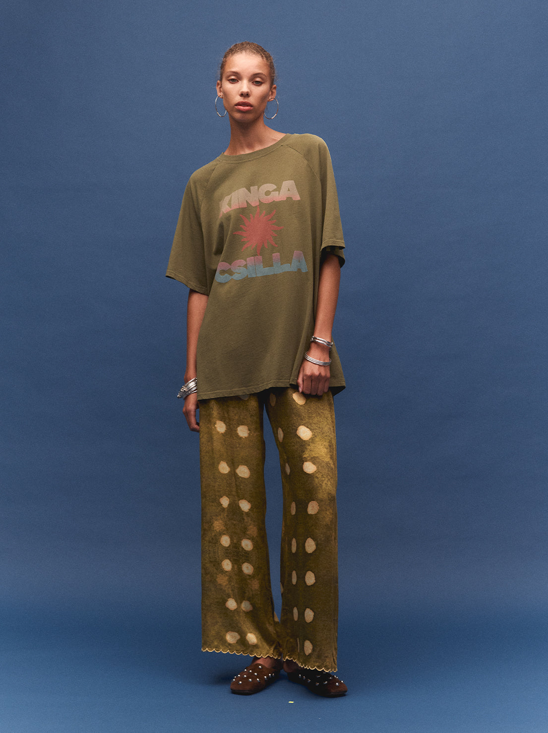 Kinga Csilla - Sunset Tee - Olive