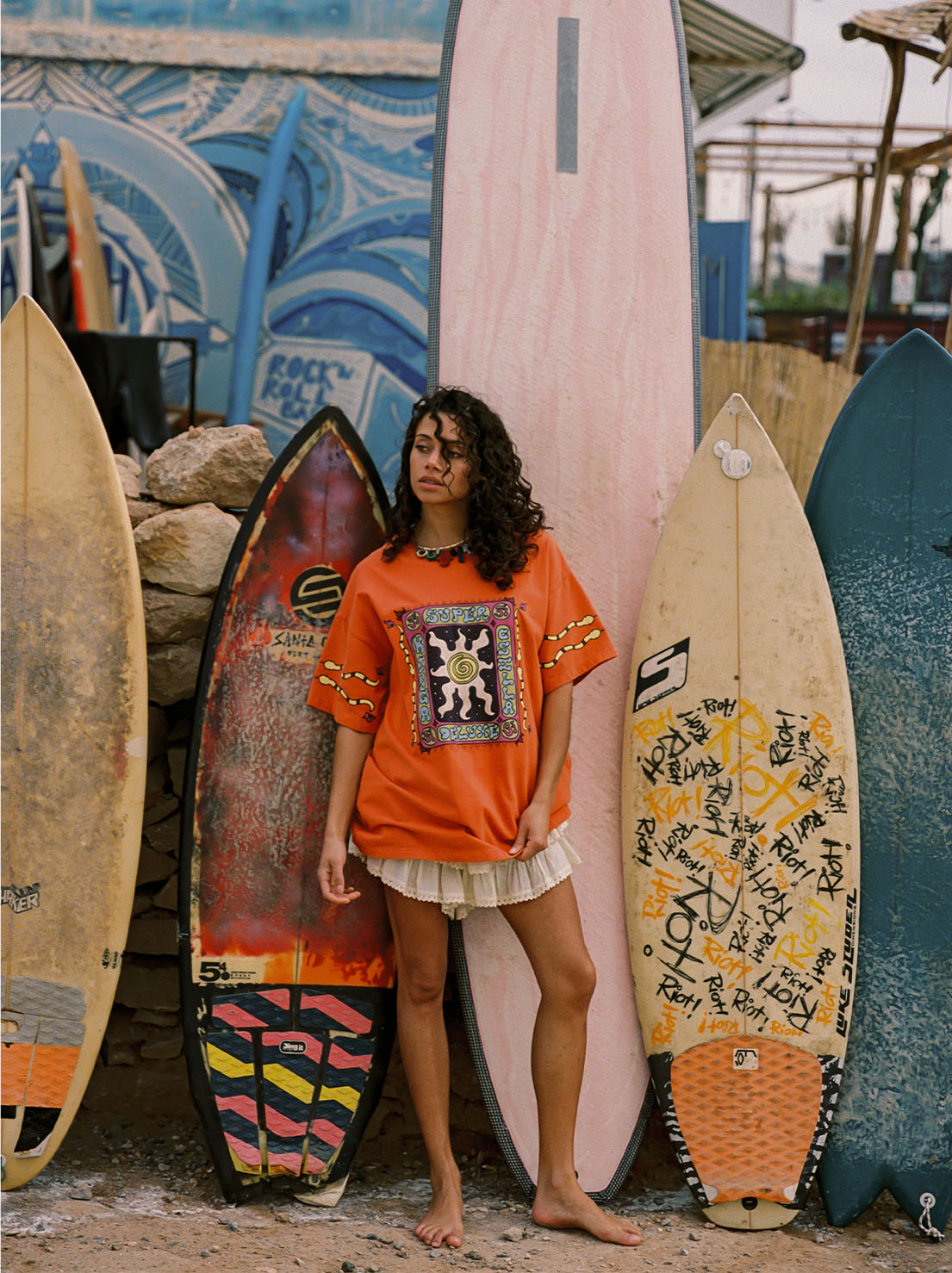 Kinga Csilla - Super Deluxe OG Tee - Orange