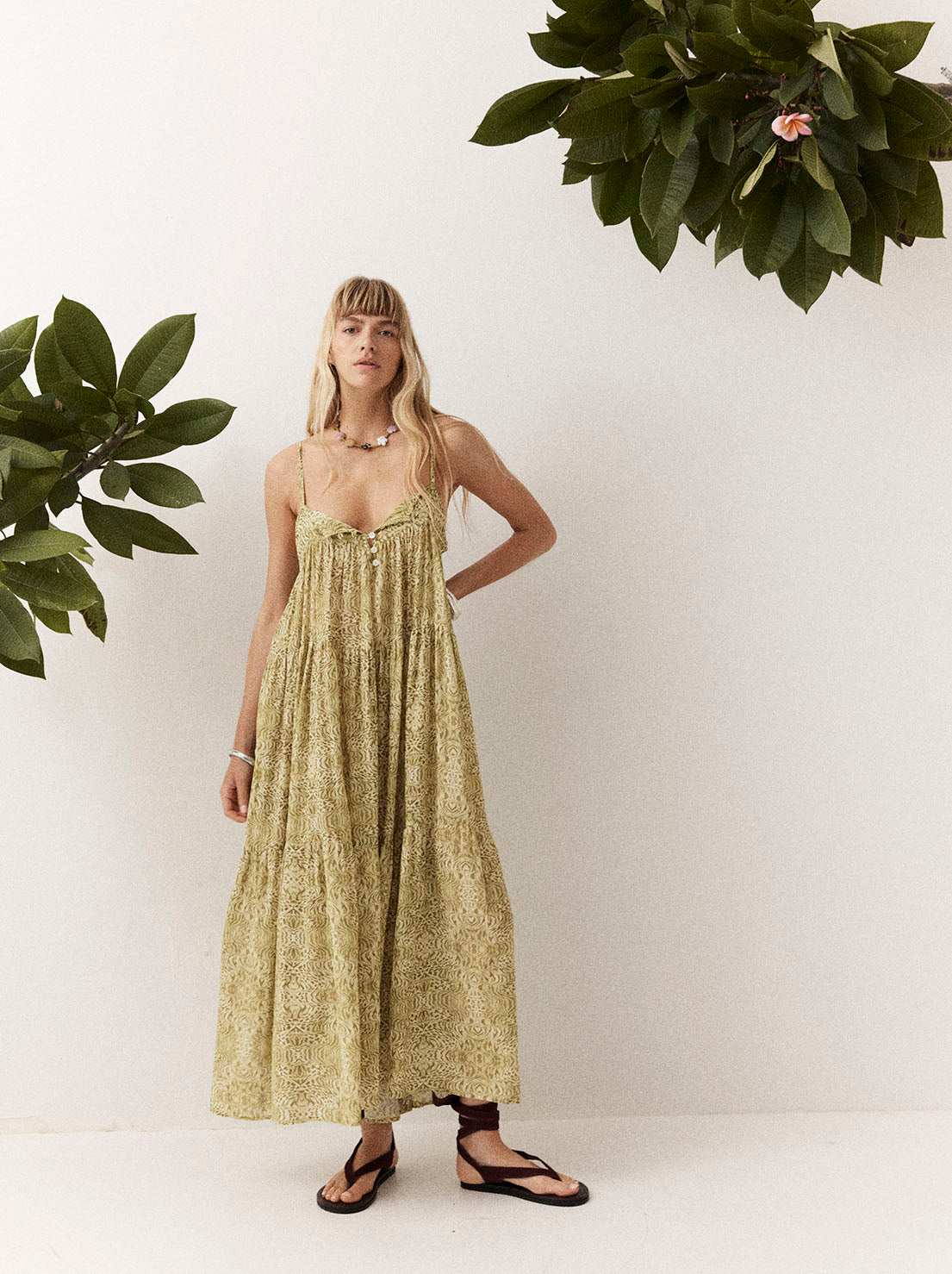 Kinga Csilla - Viper Neroli Maxi Dress
