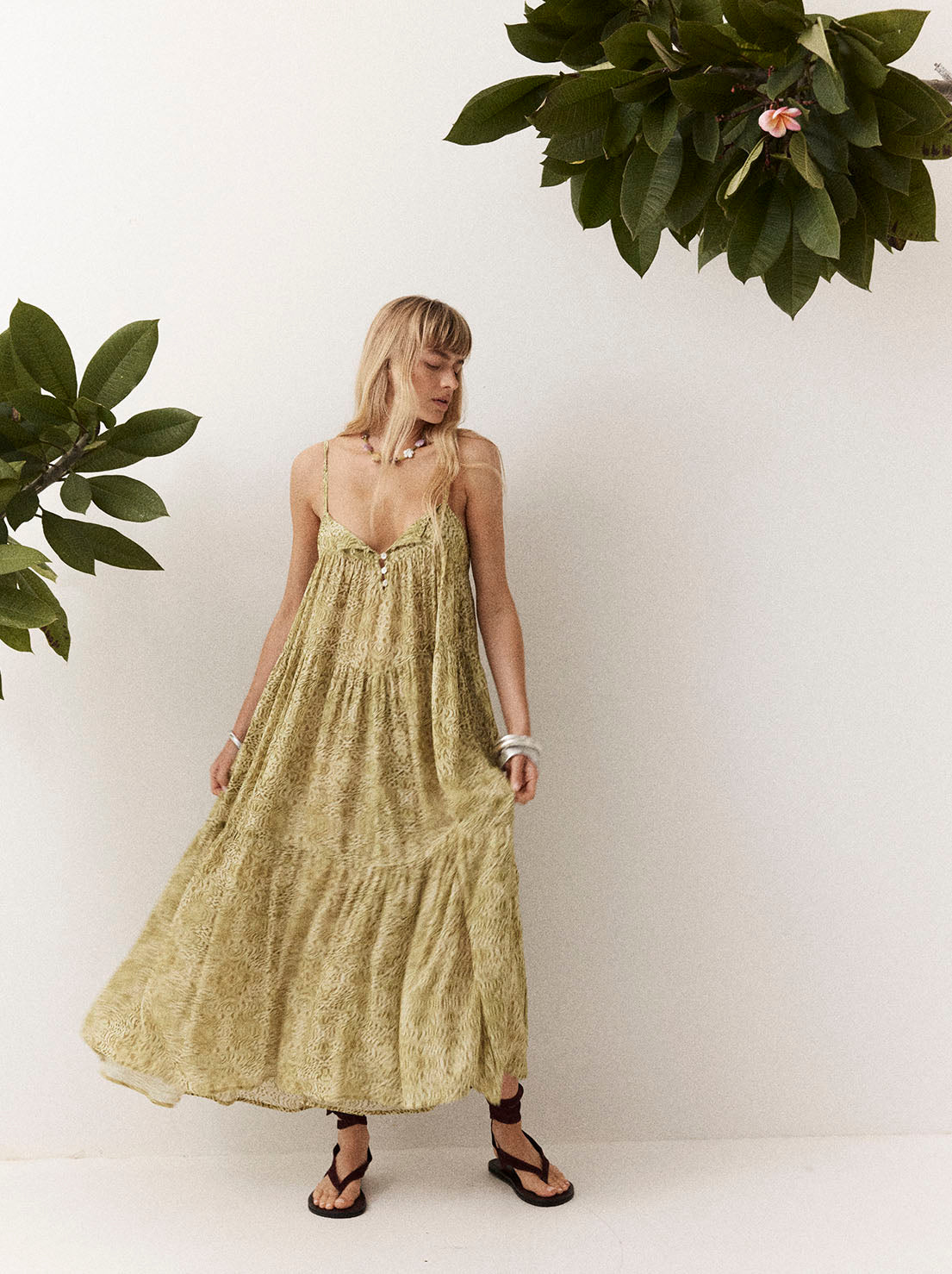 Kinga Csilla - Viper Neroli Maxi Dress