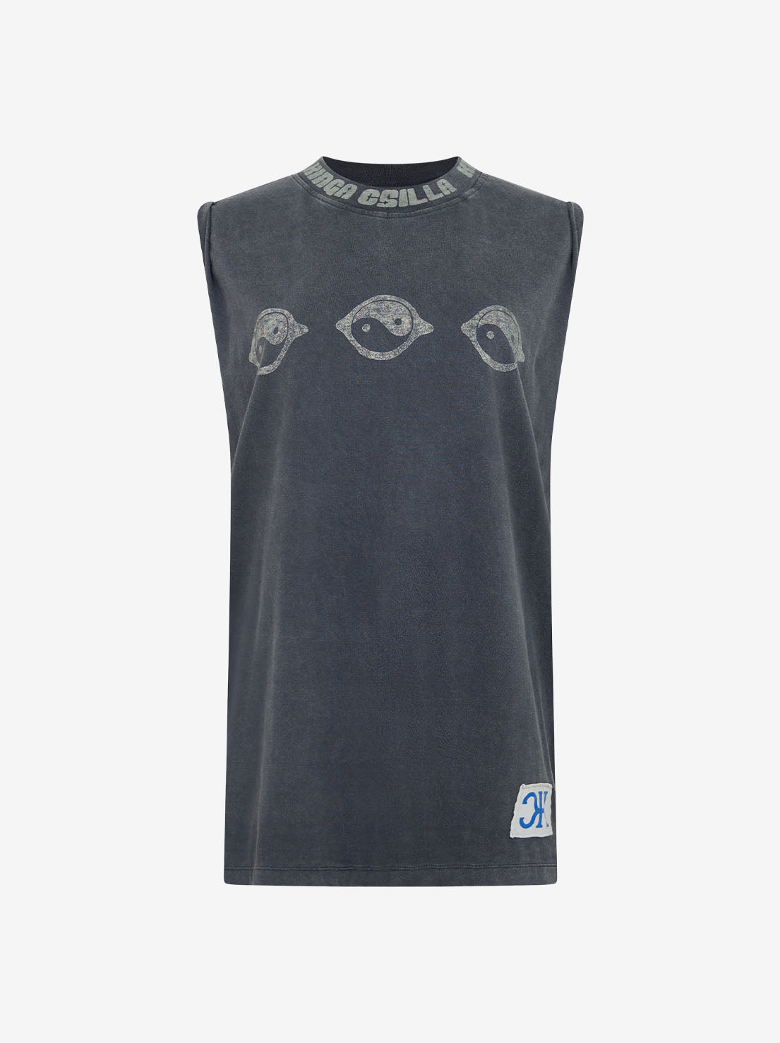 Kinga Csilla - Ying Yang Band Tank - Black