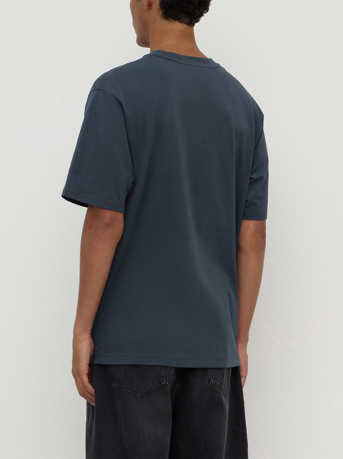 Assembly Label - Knox Organic Oversized Tee - Harbour