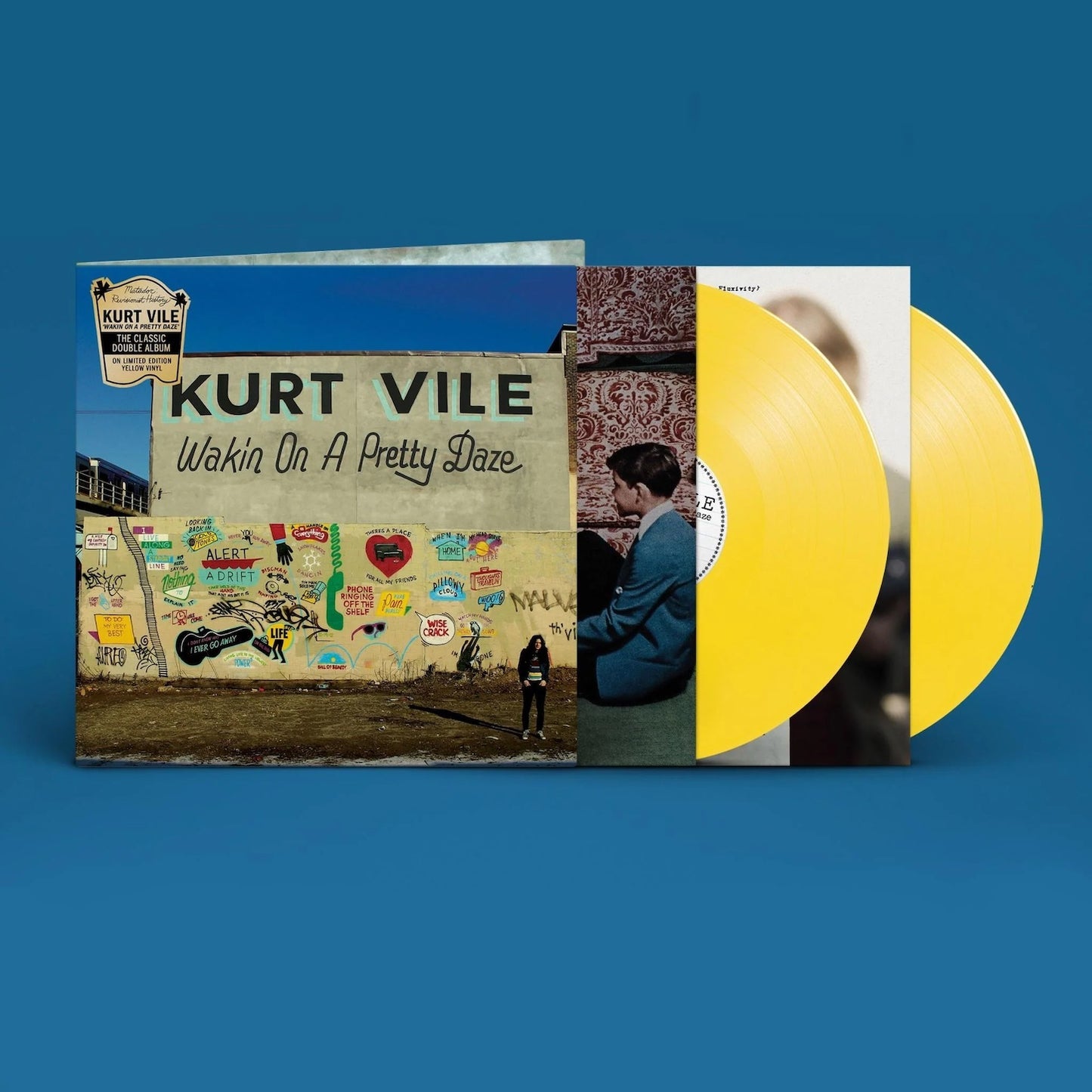 Kurt Vile - Wakin On A Pretty Daze. 2LP [Ltd. Ed. 10th Anniversary Pressing on Yellow Vinyl]