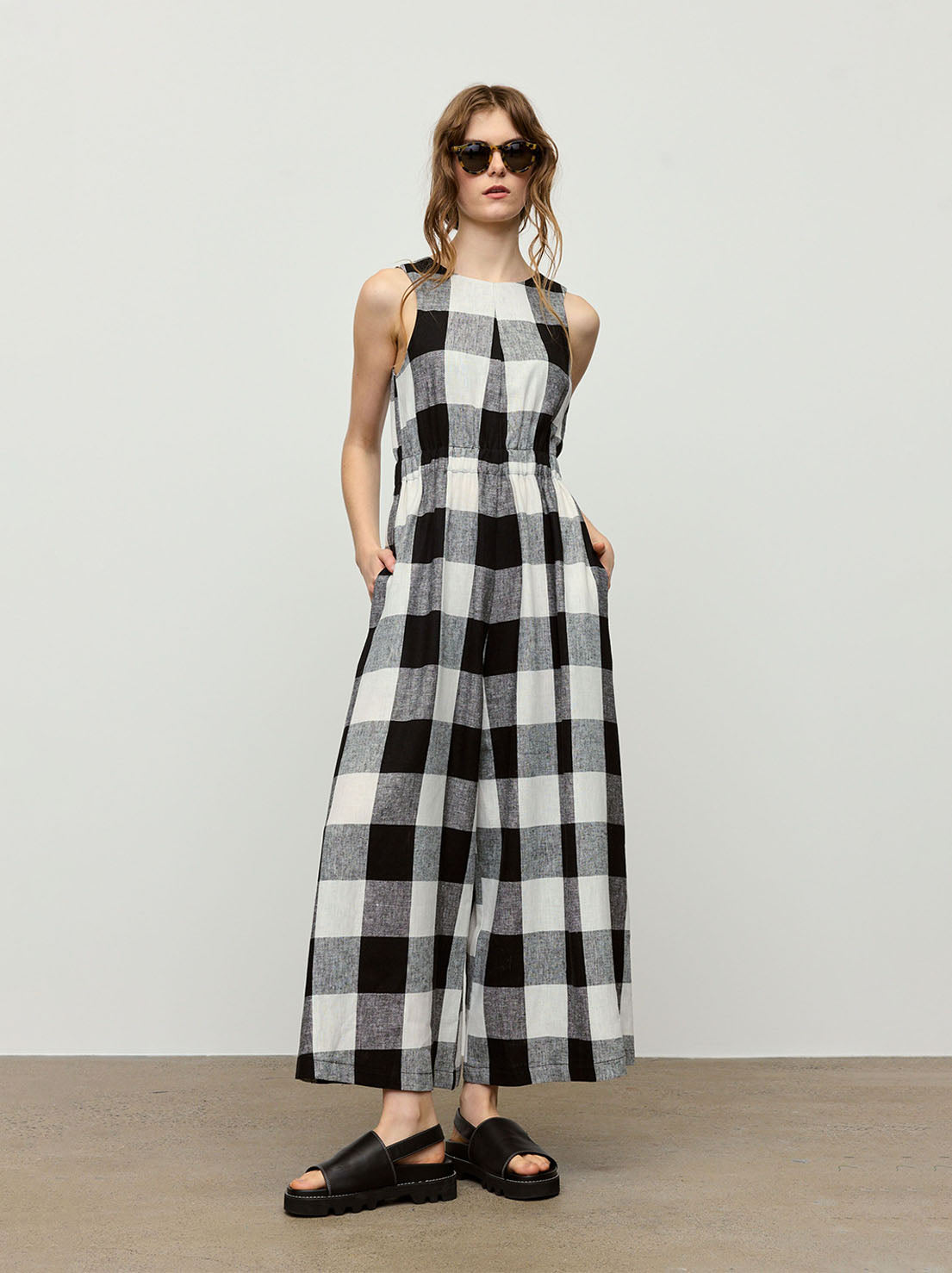 Kuwaii - Lillium Jumpsuit - Giant Gingham