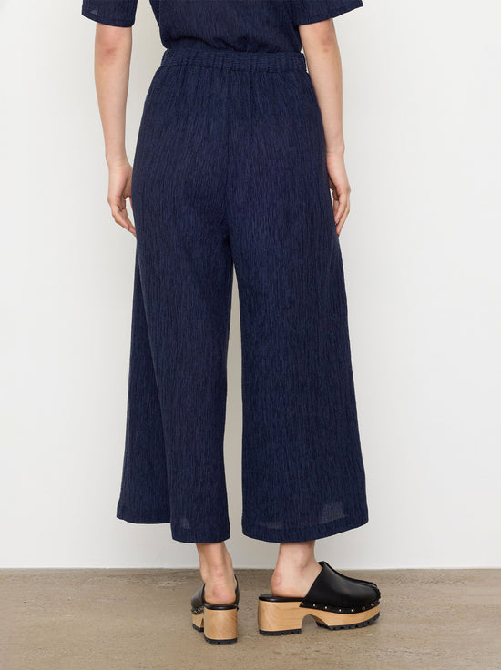 Kuwaii - Sullivan Pant - Deep Navy Crinkle