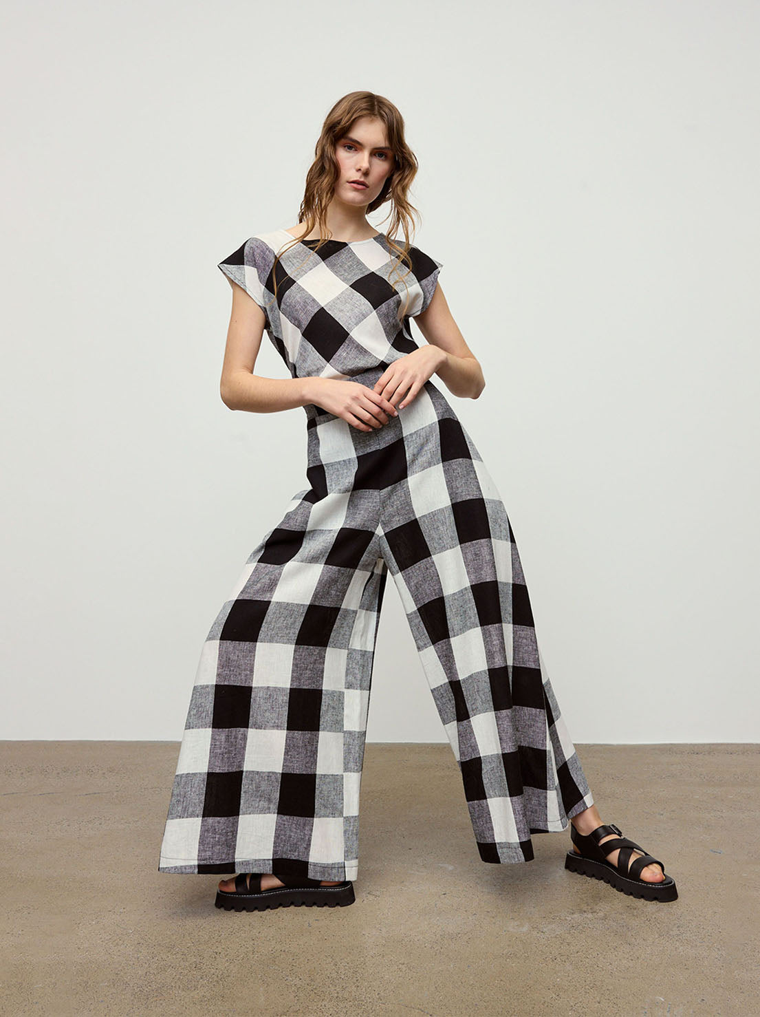 Kuwaii - Willow Pant - Giant Gingham