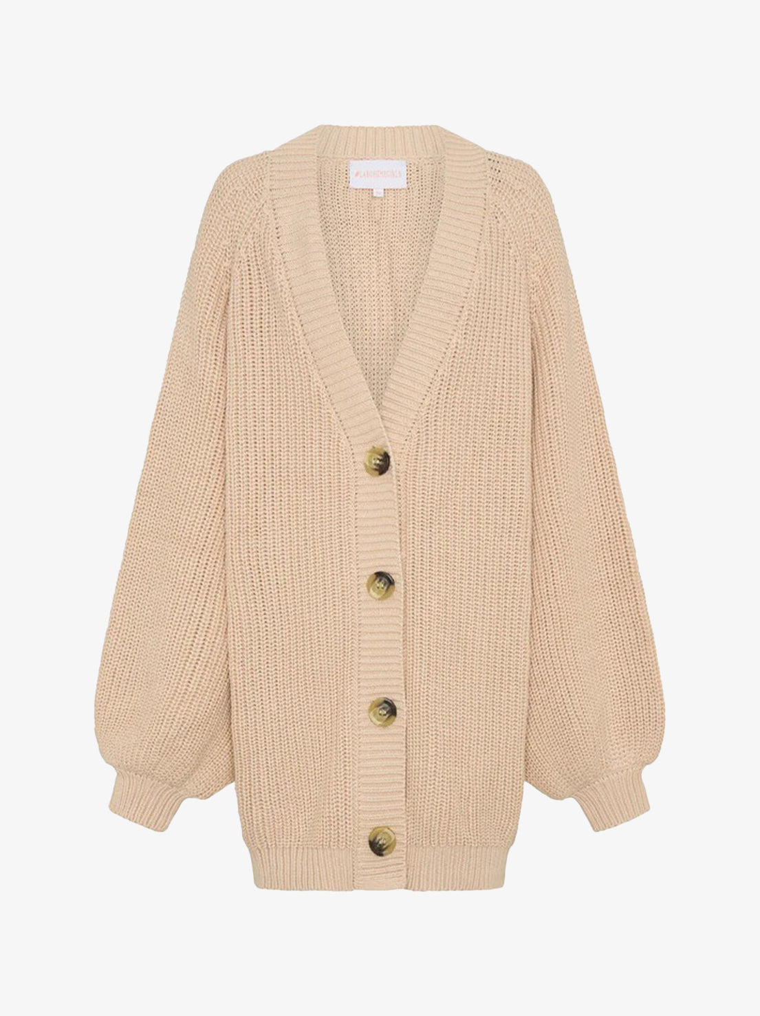La Bohème Girls - Elsie Knit Cardigan - Stone