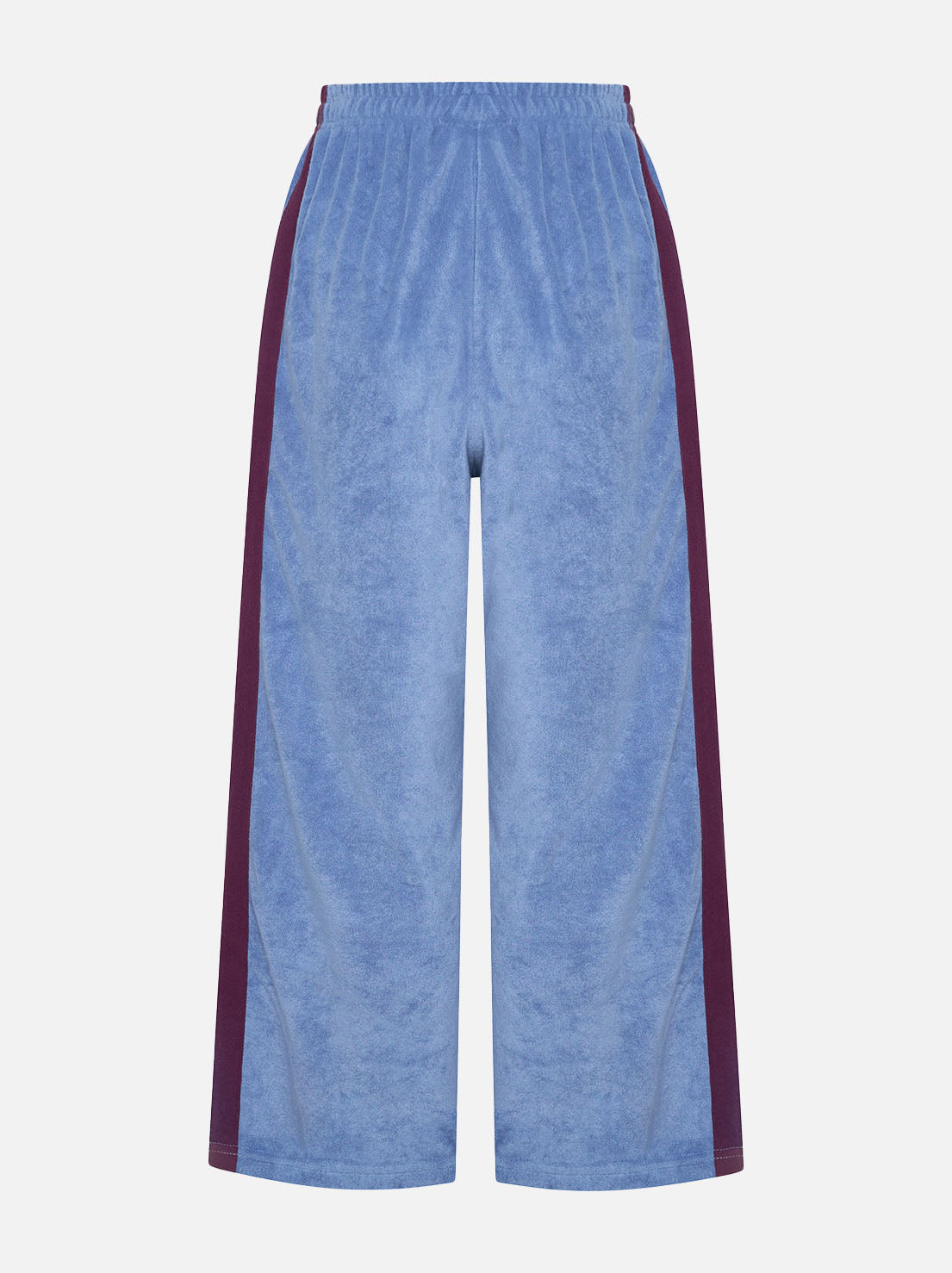 La Bohème Girls - Viva Terry Pants - Cornflower Blue / Plum