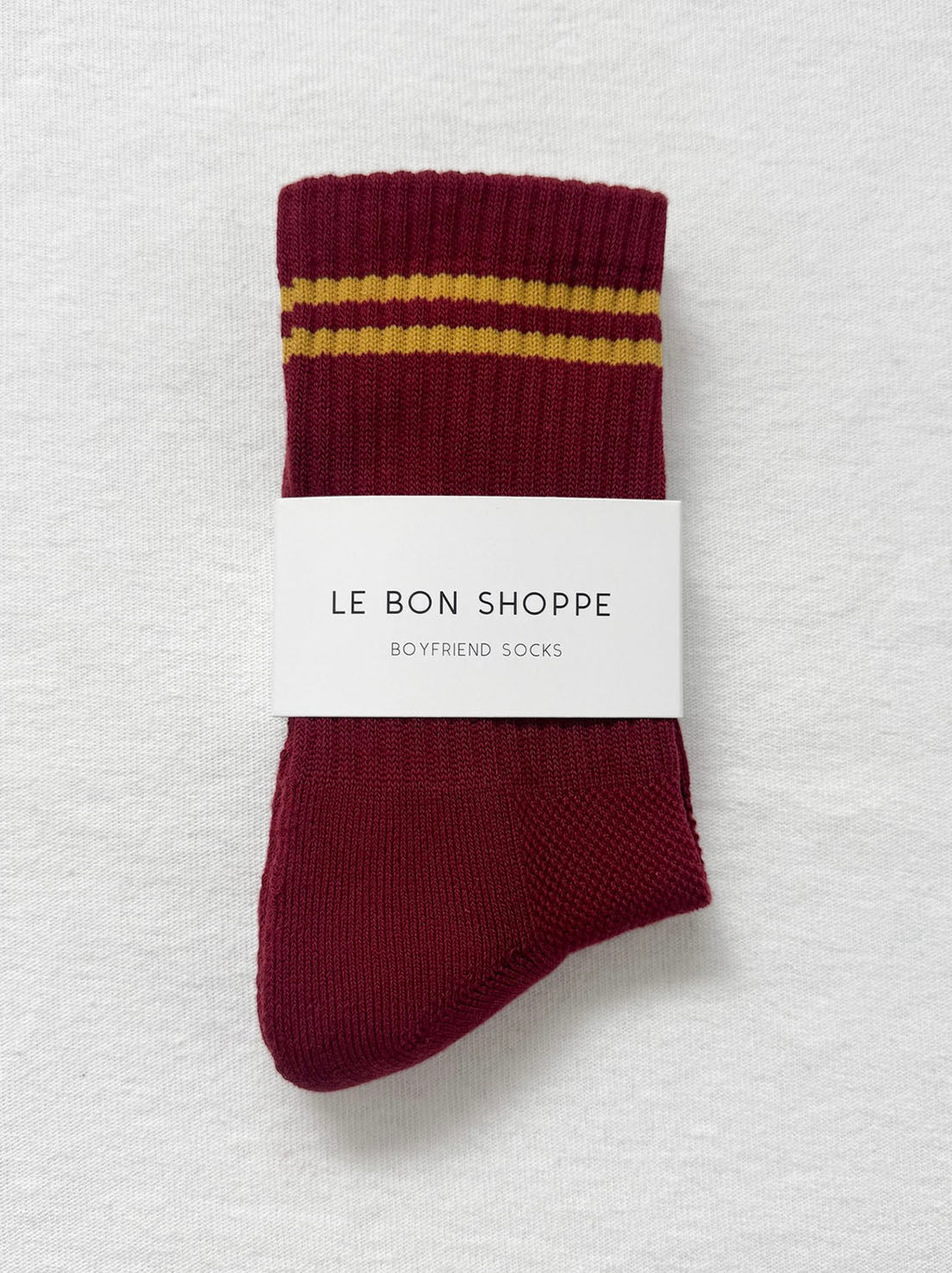 Le Bon Shoppe - Boyfriend Socks - Cardinal