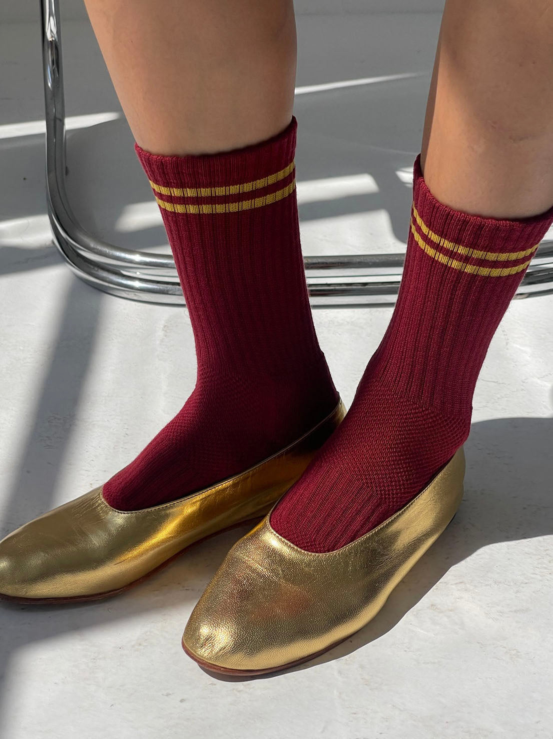 Le Bon Shoppe - Boyfriend Socks - Cardinal