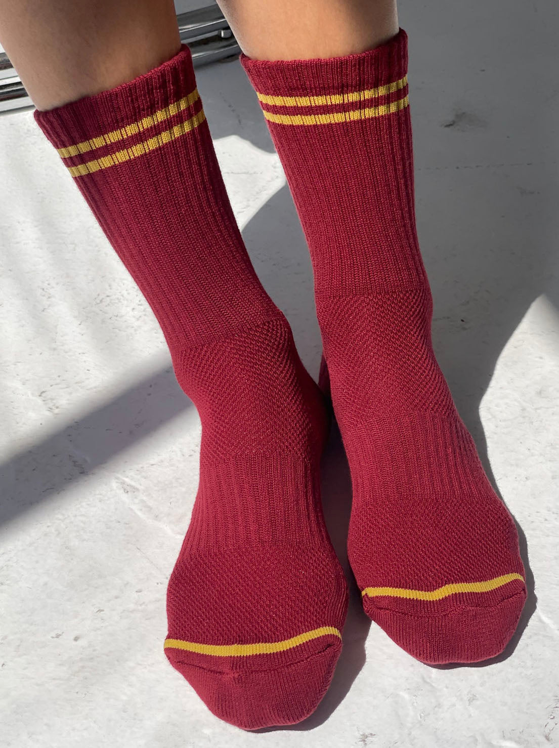 Le Bon Shoppe - Boyfriend Socks - Cardinal
