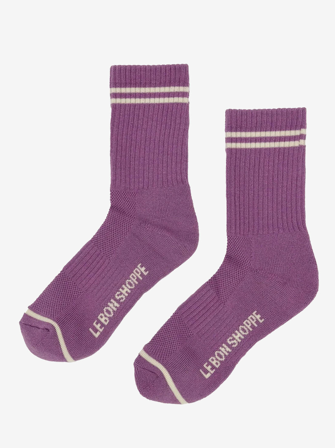 Le Bon Shoppe - Boyfriend Socks - Grape