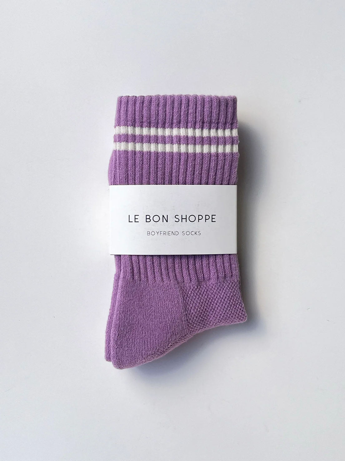 Le Bon Shoppe - Boyfriend Socks - Grape