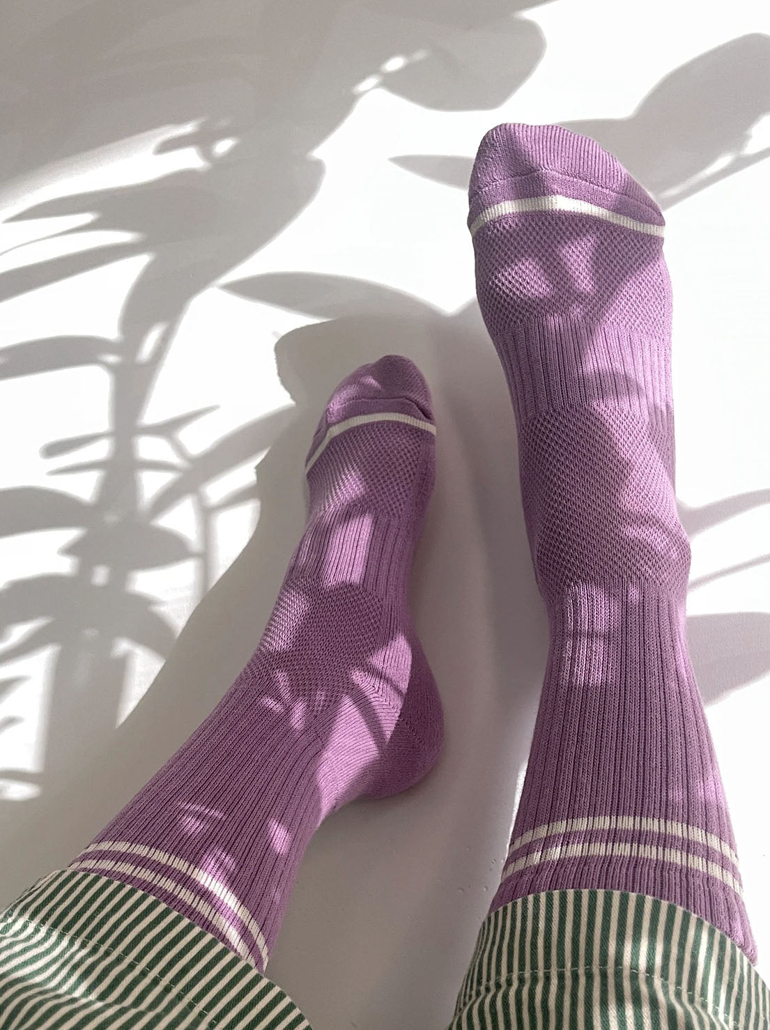 Le Bon Shoppe - Boyfriend Socks - Grape