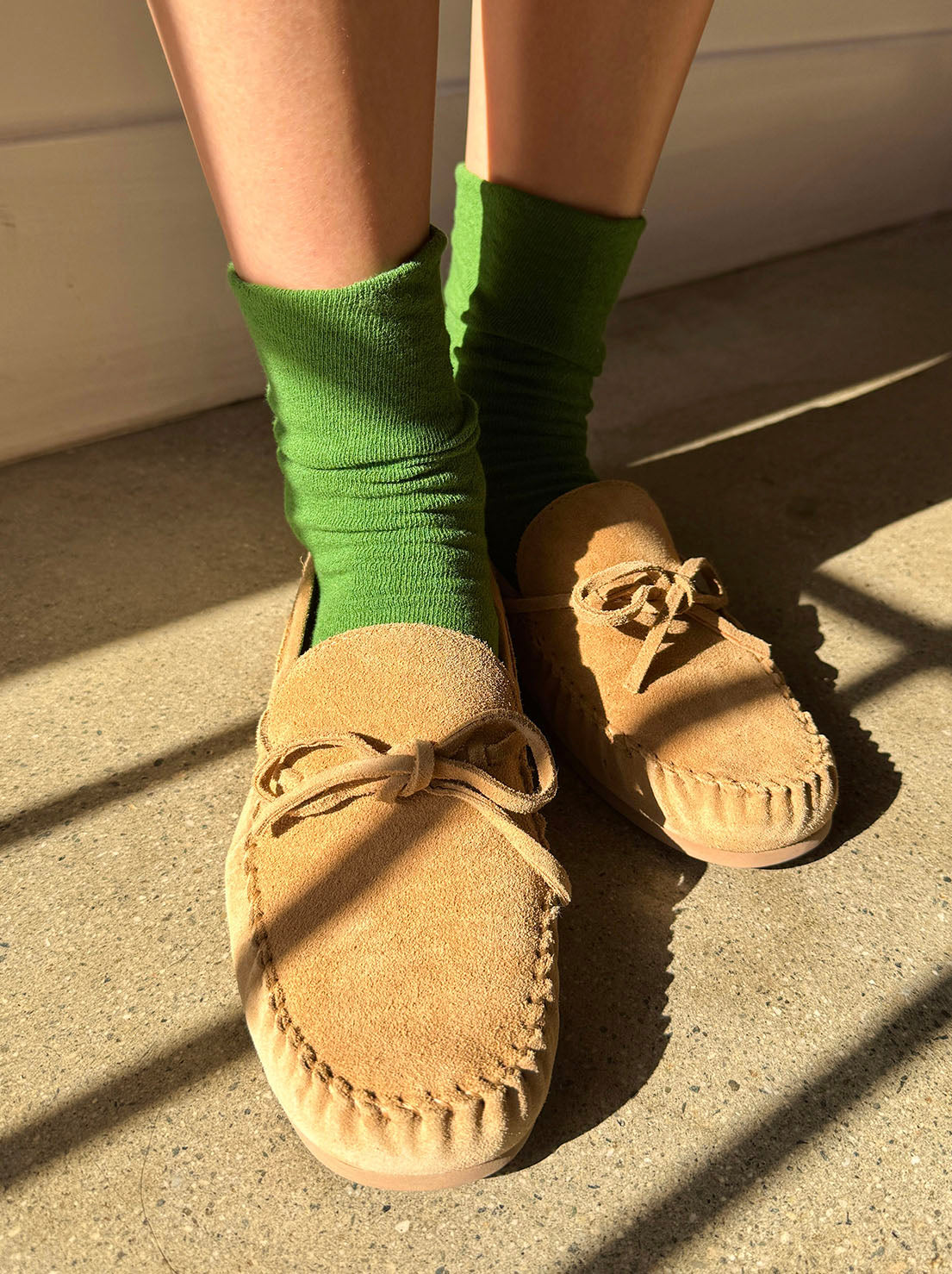Le Bon Shoppe - Breezy Sneaker Socks - Avocado