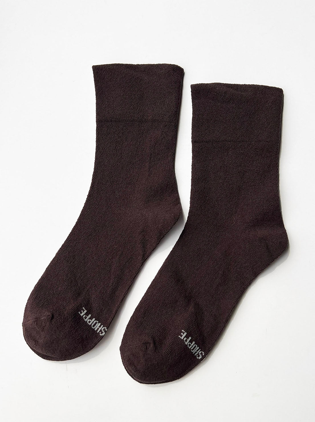 Le Bon Shoppe - Breezy Sneaker Socks - Dark Cacao