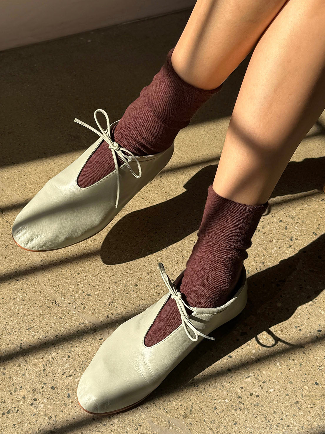Le Bon Shoppe - Breezy Sneaker Socks - Dark Cacao