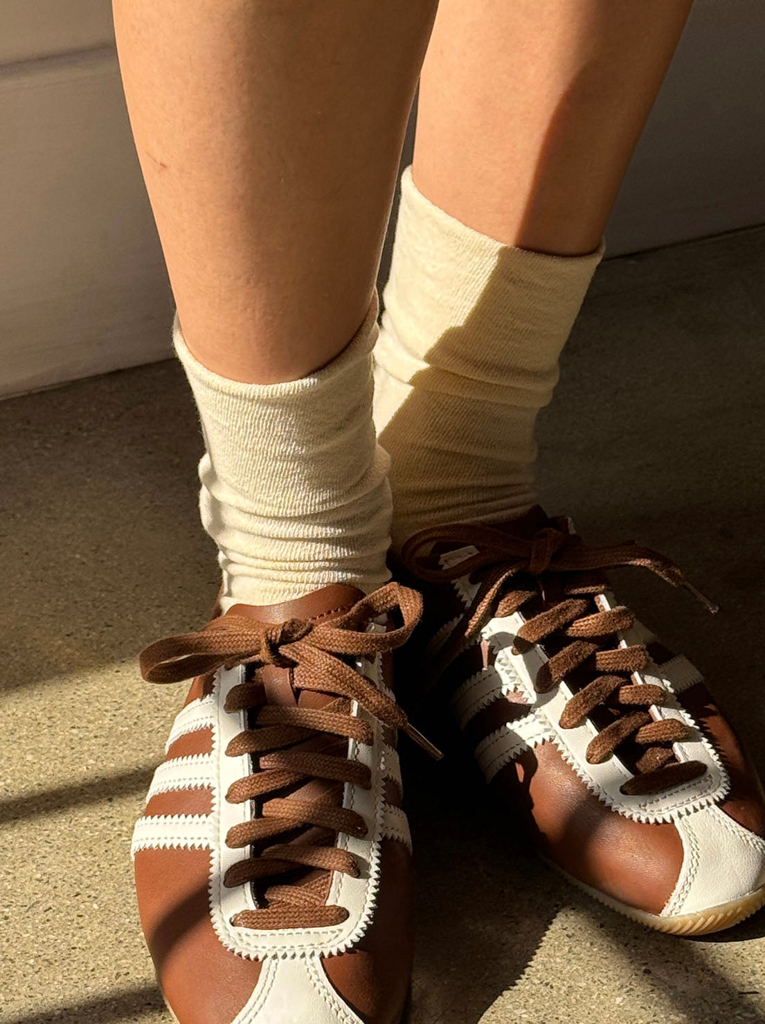 Le Bon Shoppe - Breezy Sneaker Socks - Natural