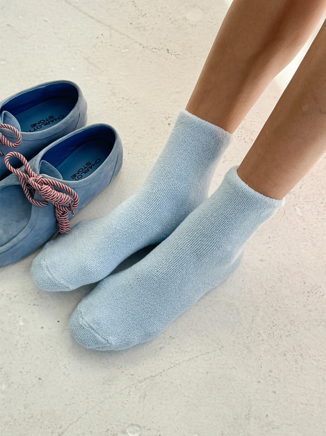 Le Bon Shoppe - Cloud Socks - Celeste