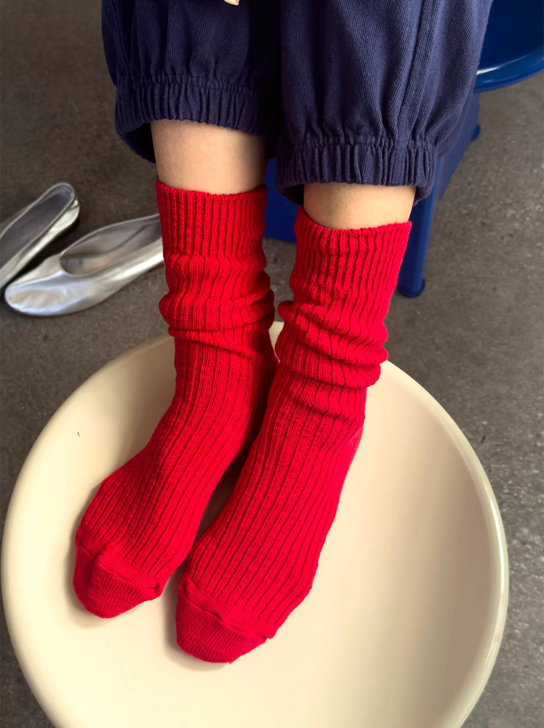 Le Bon Shoppe - Cottage Socks - Chilli