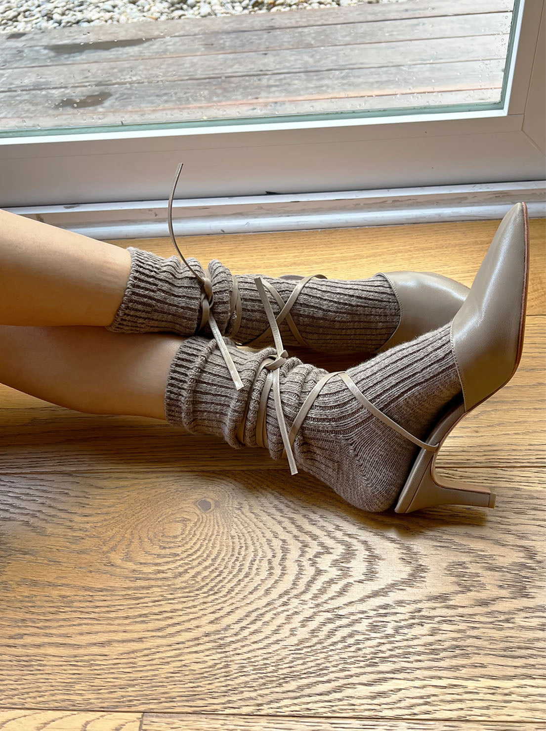 Le Bon Shoppe - Cottage Socks - Flax