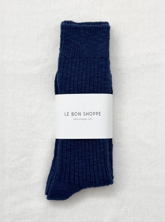 Le Bon Shoppe - Cottage Socks - Navy