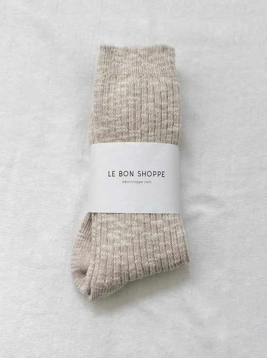 Le Bon Shoppe - Cottage Socks - Oatmeal