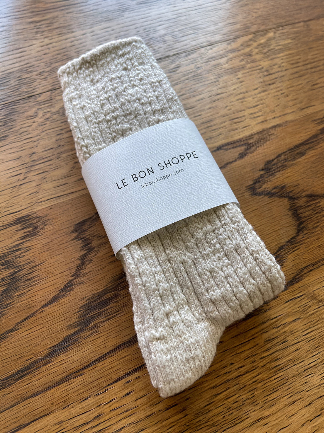 Le Bon Shoppe - Cottage Socks - Oatmeal