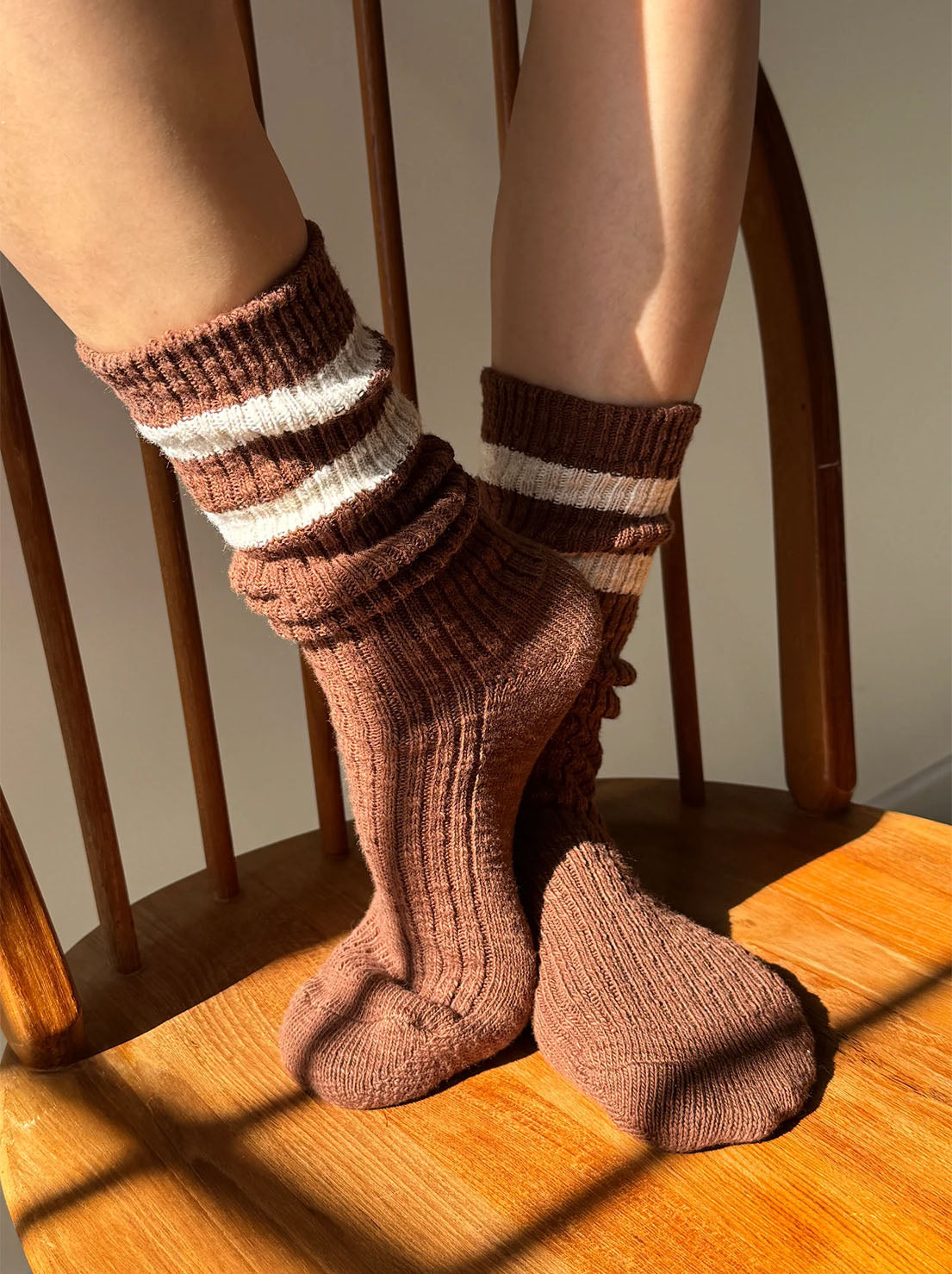 Le Bon Shoppe - Cottage Varsity Socks - Bear Varsity
