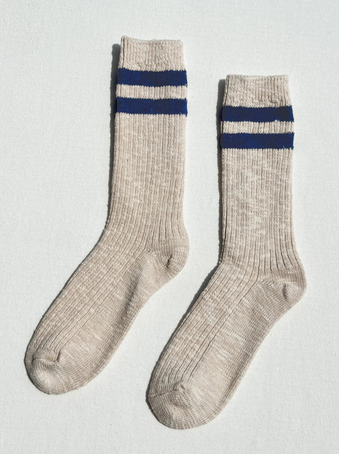 Le Bon Shoppe - Cottage Varsity Socks - Oatmeal Varsity