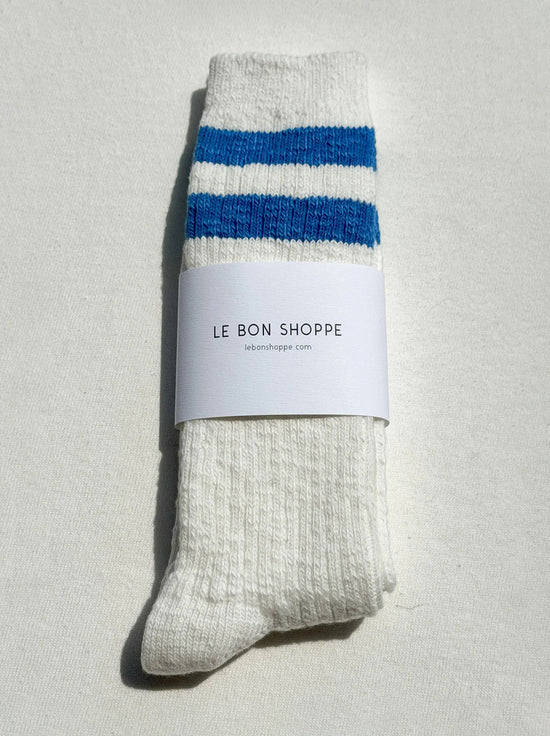 Le Bon Shoppe - Cottage Varsity Socks - White Varsity