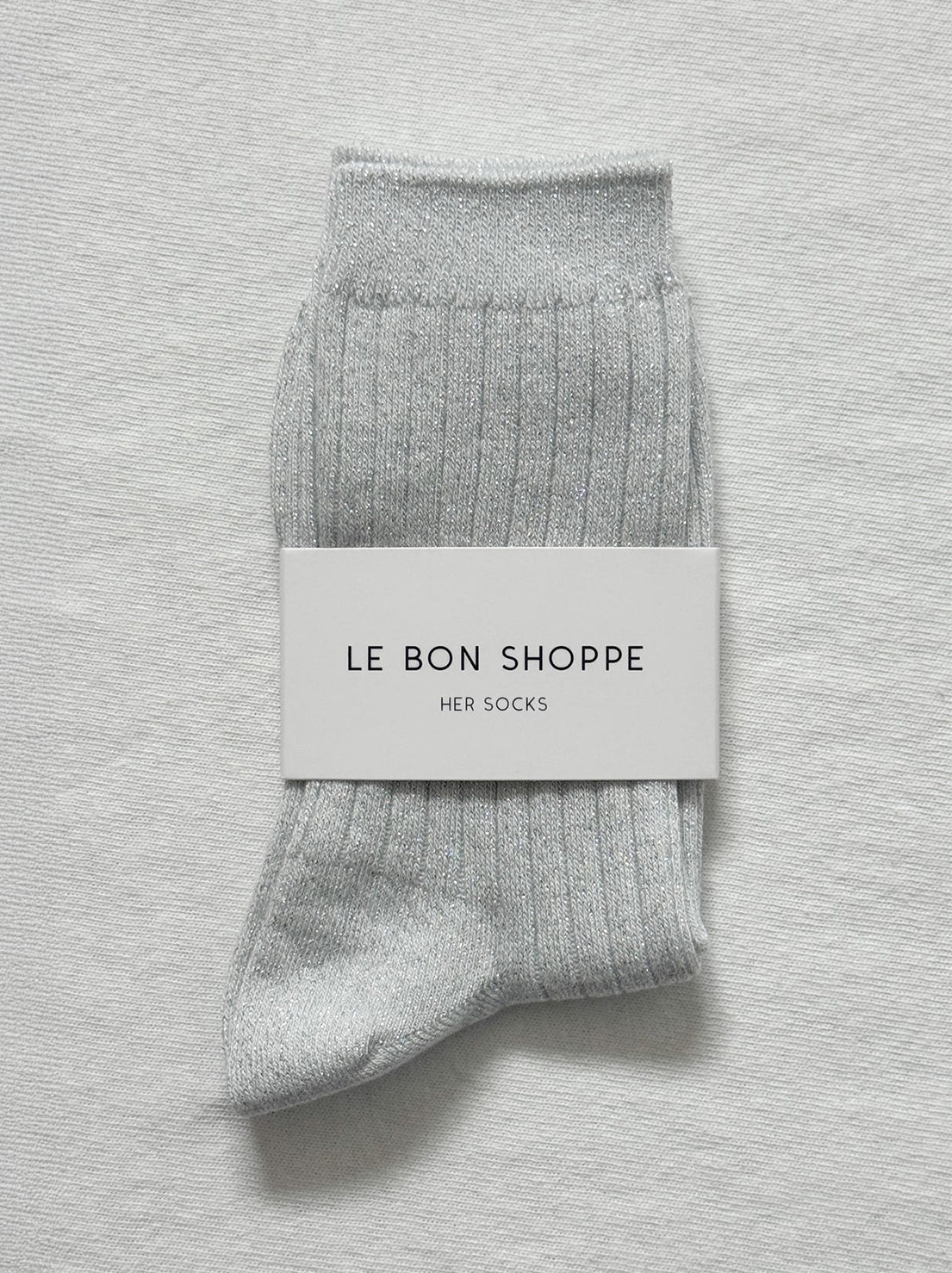 Le Bon Shoppe - Her Socks - Glitter - Snow White