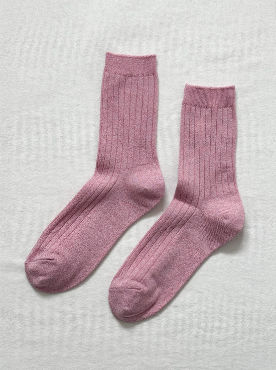 Le Bon Shoppe - Her Socks - Glitter - Sparkling Rose
