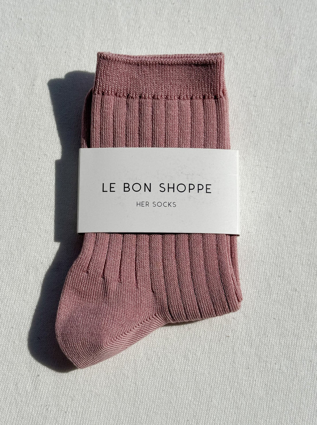 Le Bon Shoppe - Her Socks - MC Cotton - Desert Rose