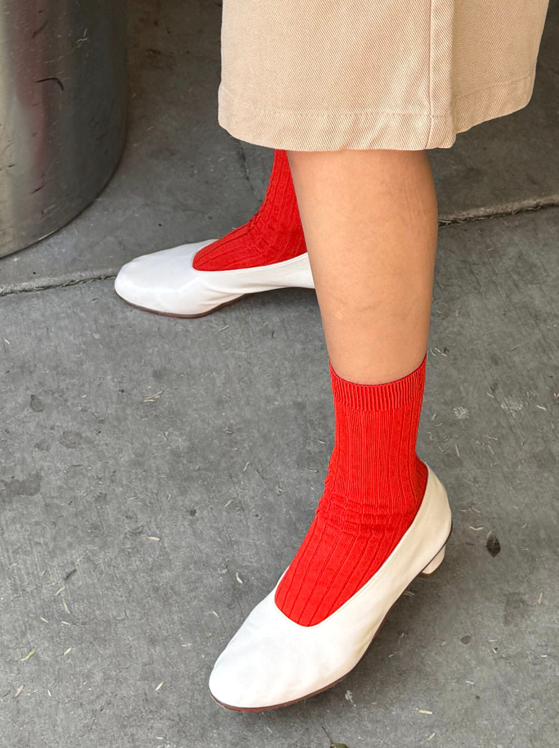 Le Bon Shoppe - Her Socks - MC Cotton - Ketchup