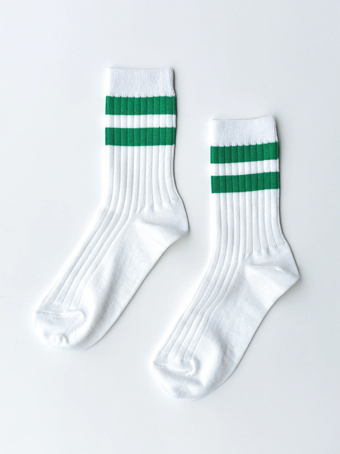 Le Bon Shoppe - Her Socks - Varsity - White Kelly