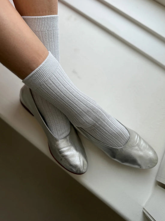 Le Bon Shoppe - Her Socks - Glitter - Snow White