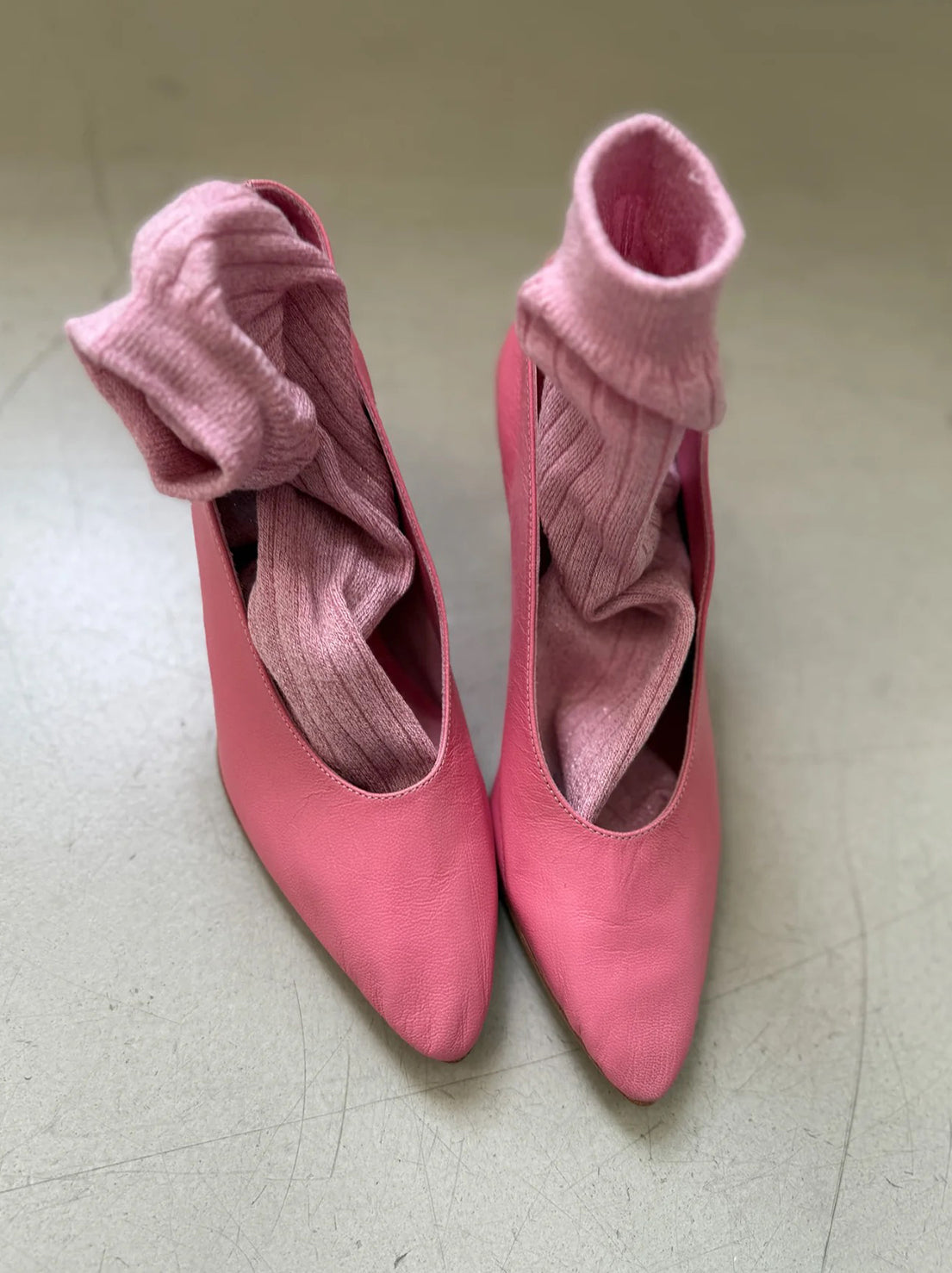 Le Bon Shoppe - Her Socks - Glitter - Sparkling Rose