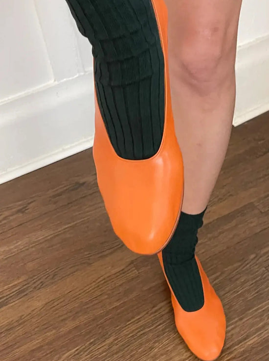 Le Bon Shoppe - Her Socks - MCC Rib - Peacock