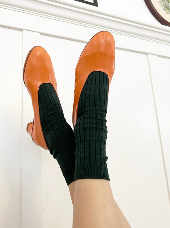 Le Bon Shoppe - Her Socks - MCC Rib - Peacock